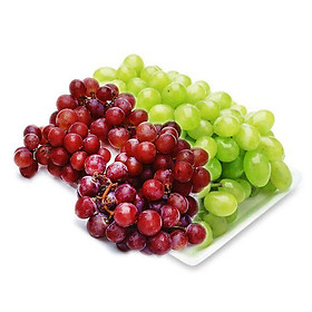 Nho mix (Nho đỏ - Nho xanh)