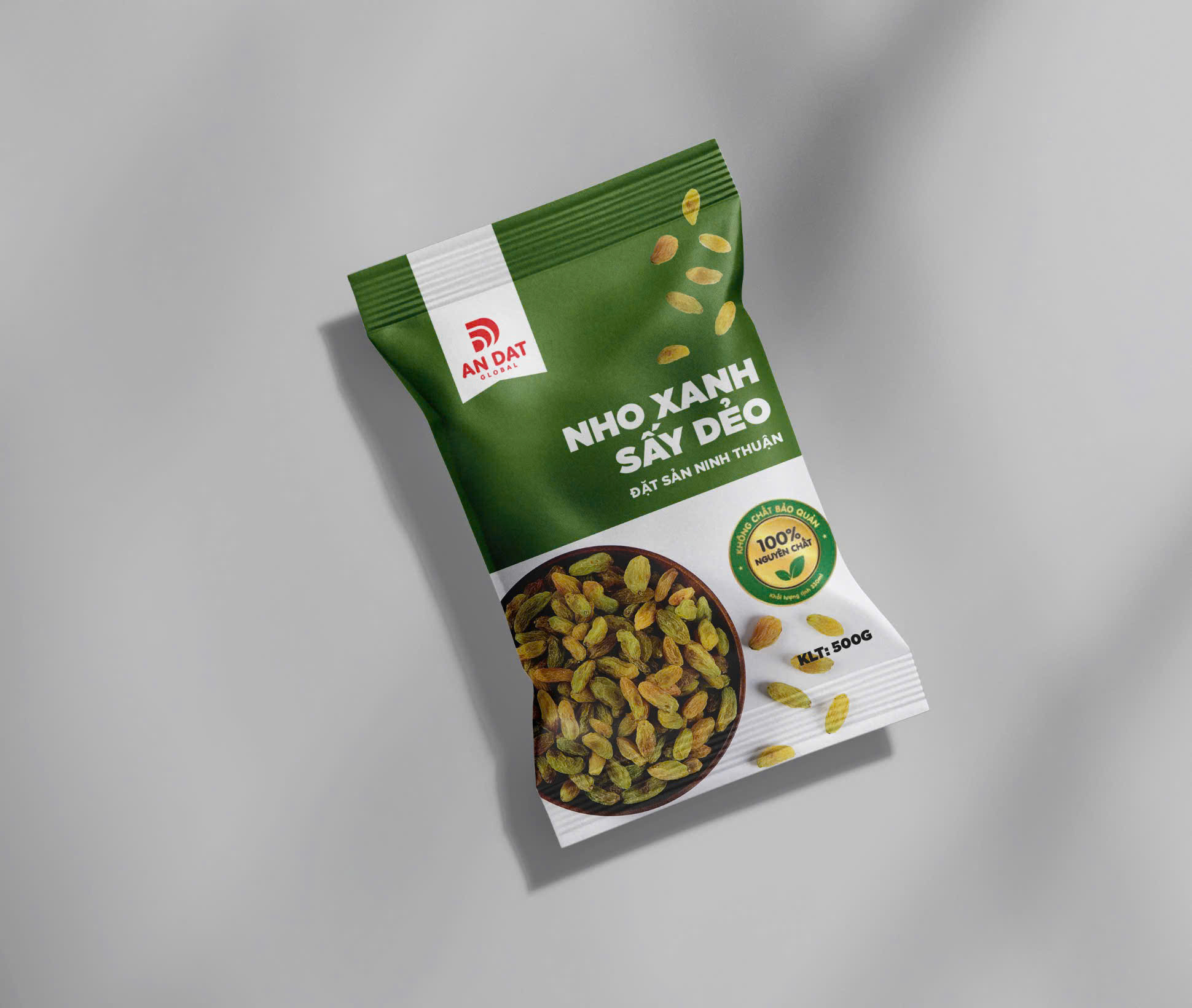 Nho Xanh Sấy Dẻo